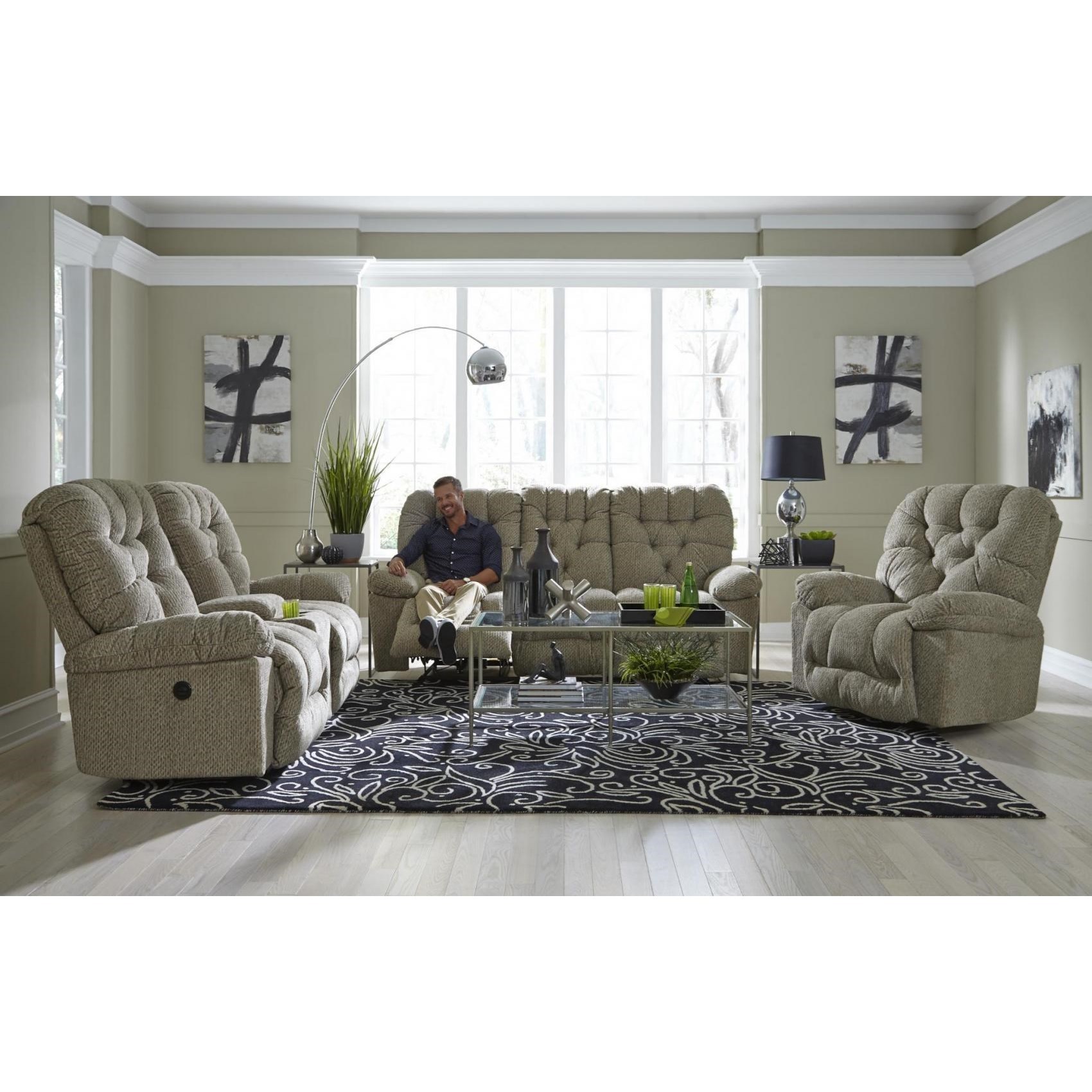 Best Home Furnishings Bolt Bolt Living Room Group 2 Reclining Living
